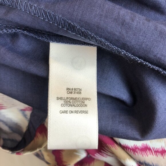 BCBGeneration Maxi Dress Size Small Chevron Stripe Blue Gray Maroon - Picture 11 of 12